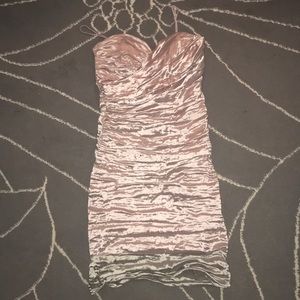 Nicole Miller strapless cocktail dress